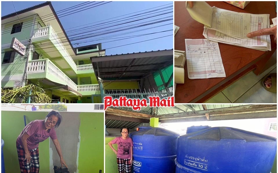 Anhaltende wasserknappheit plagt wohngebaeude in sued pattaya