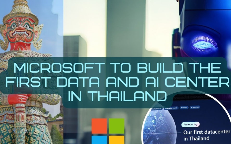Microsoft baut das erste daten und ki zentrum in thailand
