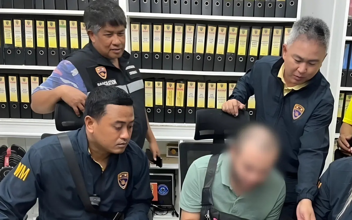 Euro faelscher festgenommen betrug im wert von 280 000 baht aufgedeckt
