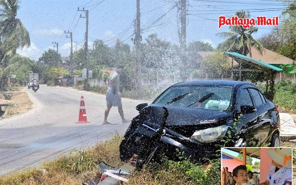 Extreme hitze fuer autounfall in ost pattaya verantwortlich gemacht
