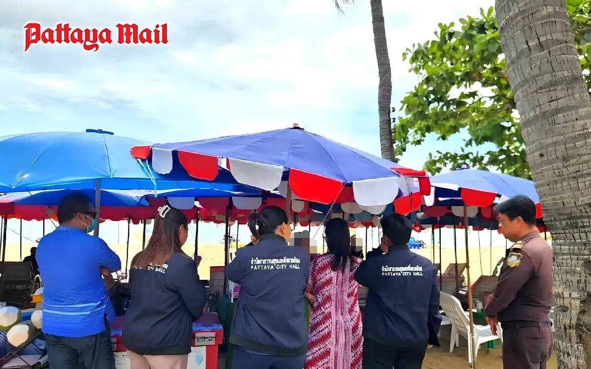 Lizenz eines strandkorbverkaeufers in pattaya wegen verstosses gegen vorschriften entzogen