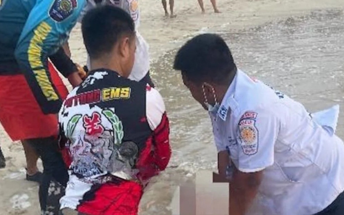 Thailaendische frau tot am kalim seaside in phuket aufgefunden