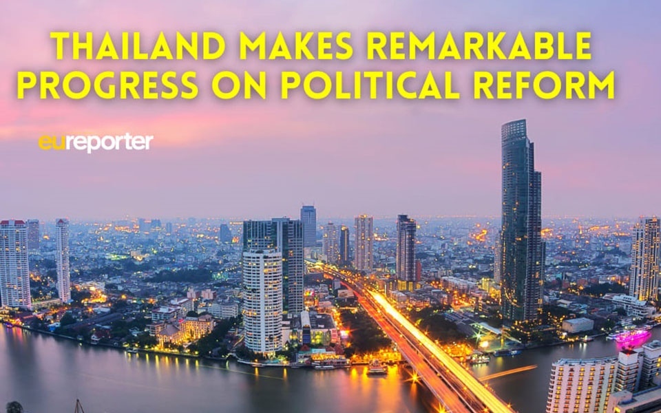 Thailand macht bemerkenswerte fortschritte bei der politischen reform