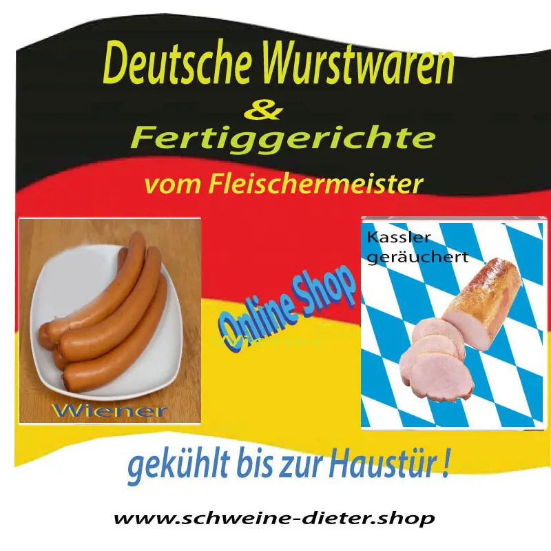 Fleischermeister schweine dieter deutsche wurstwaren fertiggerichte online shop