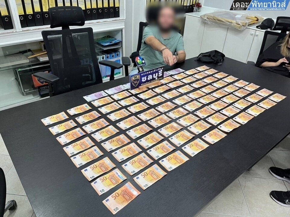 Euro faelscher festgenommen betrug im wert von 280 000 baht aufgedeckt