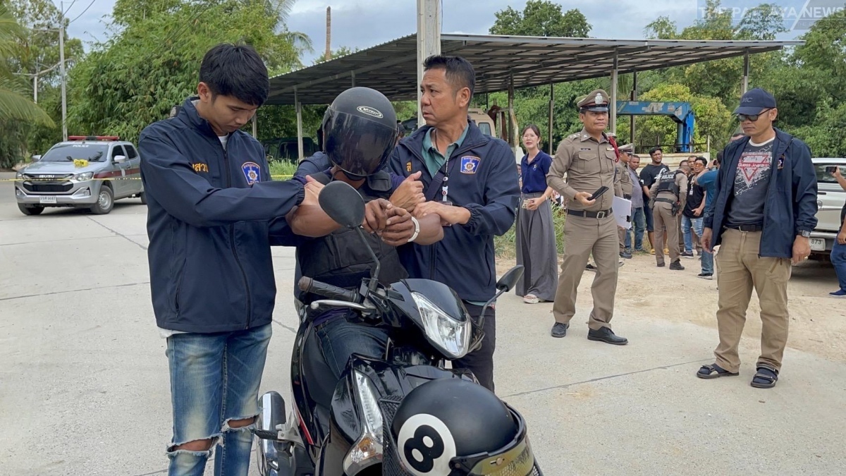 Pattaya toedlicher schuss auf unschuldige frau schuetze stellt sich der polizei