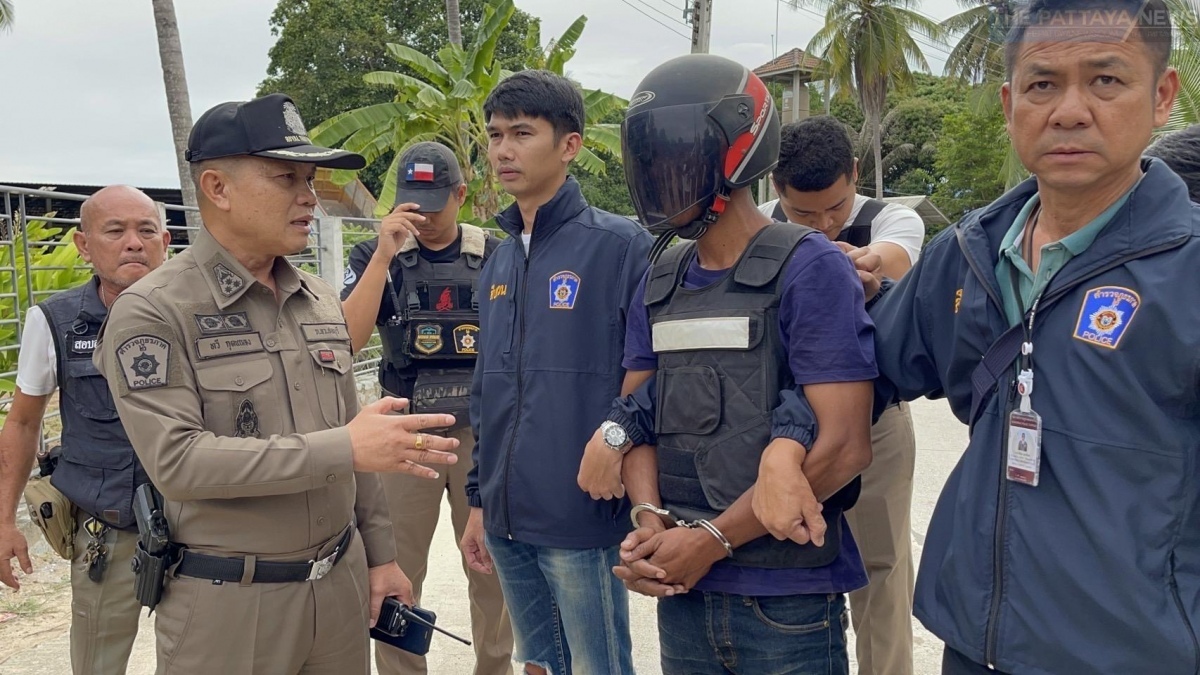 Pattaya toedlicher schuss auf unschuldige frau schuetze stellt sich der polizei