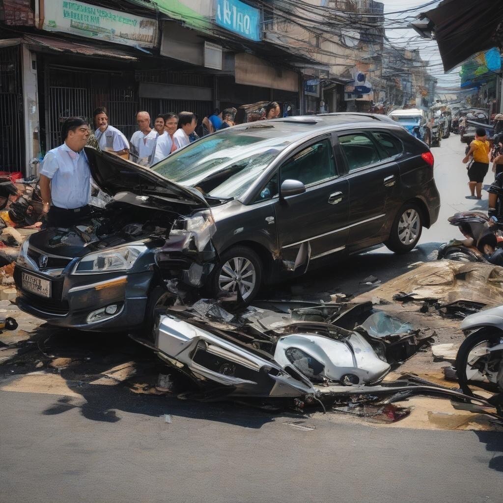 Unfall in Thailand, was tun