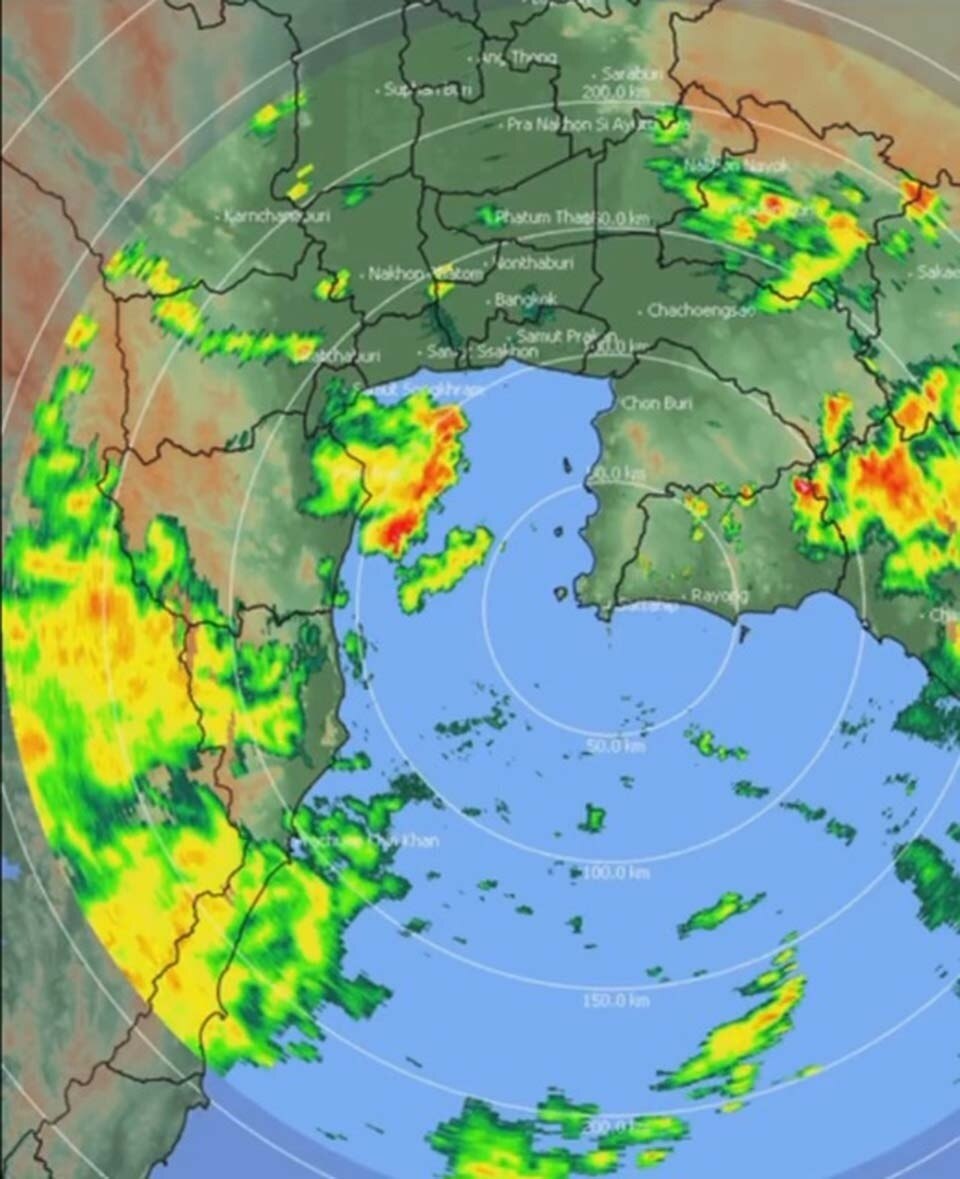 Starke Regenfälle für Pattaya und ganz Thailand an diesem Wochenende vorhergesagt