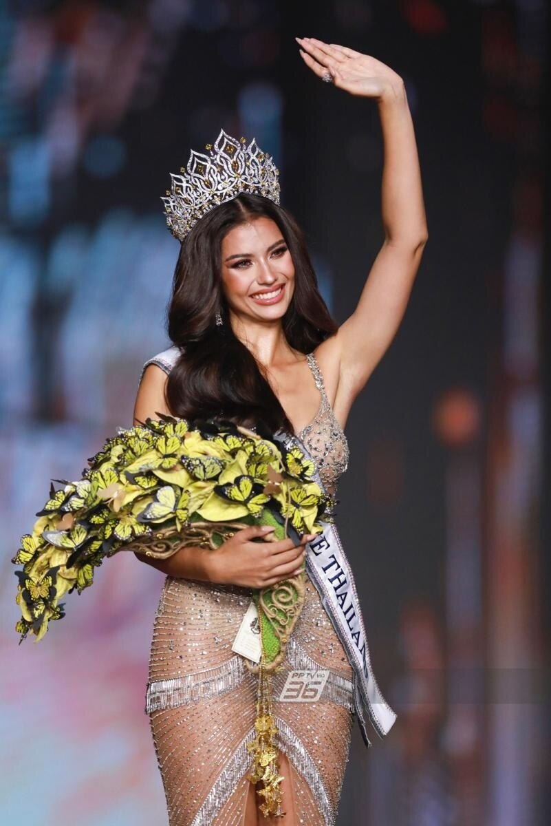 Thailändisch-Dänische Schönheit gewinnt Krone der Miss Universe Thailand 2023 (Fotos)