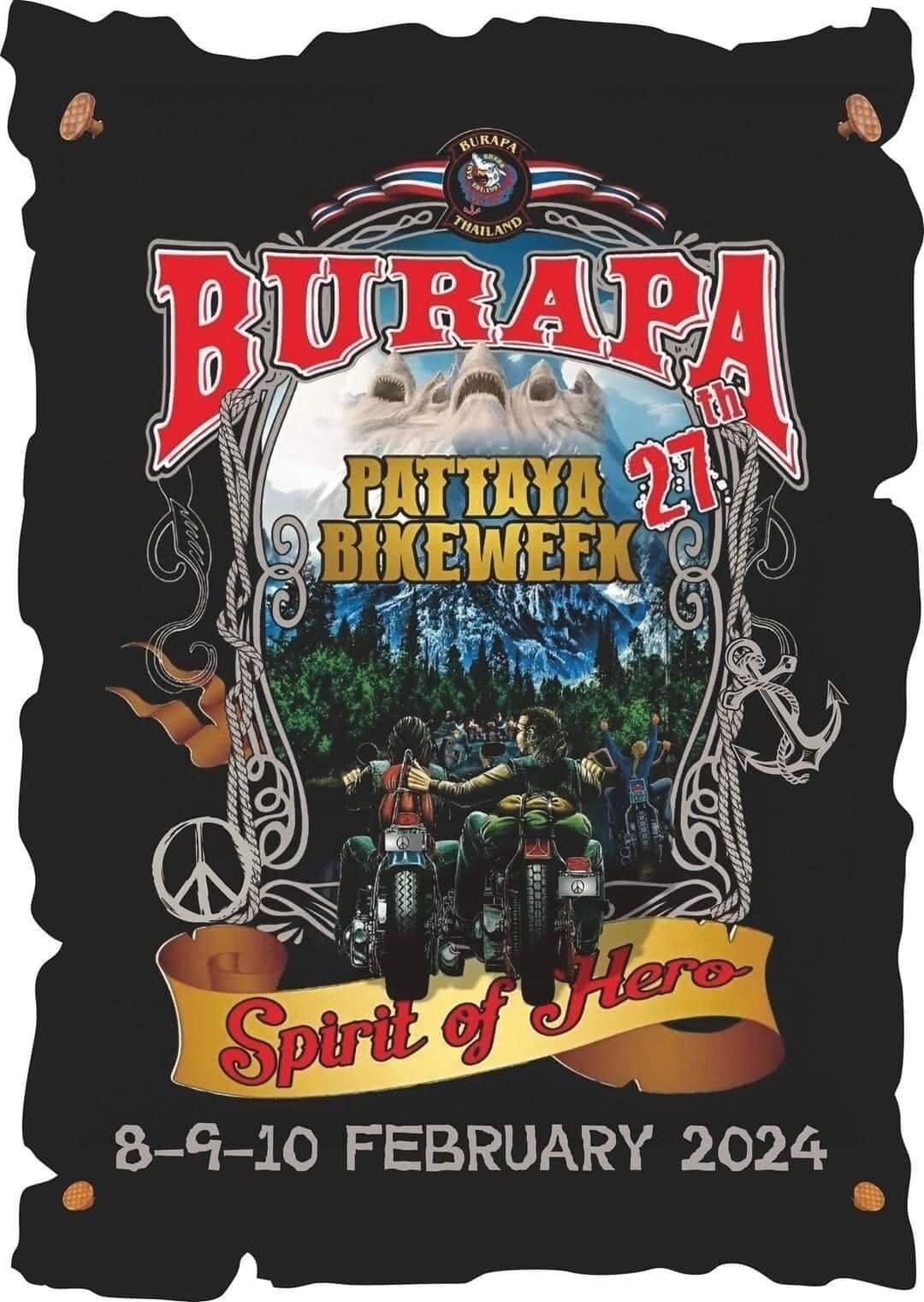 Burapa Pattaya Bike Week verspricht Nervenkitzel und Aufregung