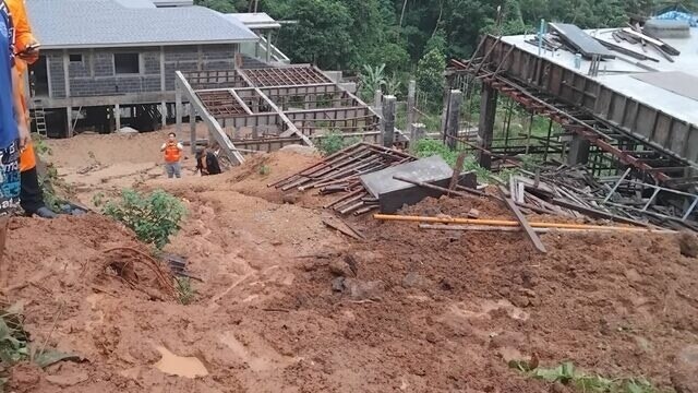 Erdrutsch auf Koh Samui: Zwei Vermisste nach stürmischem Regen - Suchaktion läuft auf Hochtouren