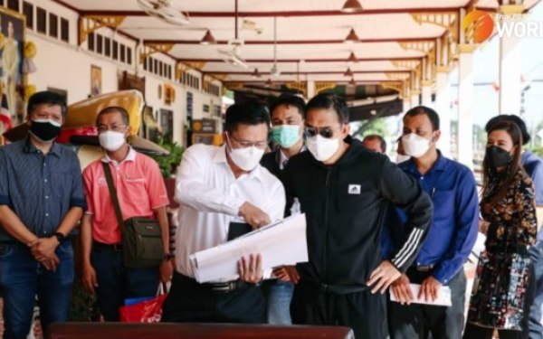 Baubeginn fuer den bahnhof des hochgeschwindigkeitszugs in ayutthaya im maerz