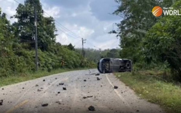 Freiwilliger getoetet vier verletzte bei explosion am strassenrand in narathiwat