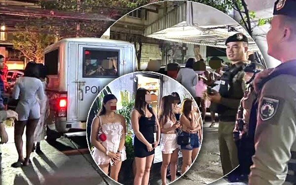 Groß angelegte Polizeirazzia in Bangkoks Nana-Distrikt: 25 Straßenprostituierte verhaftet - Auch Ausländerinnen