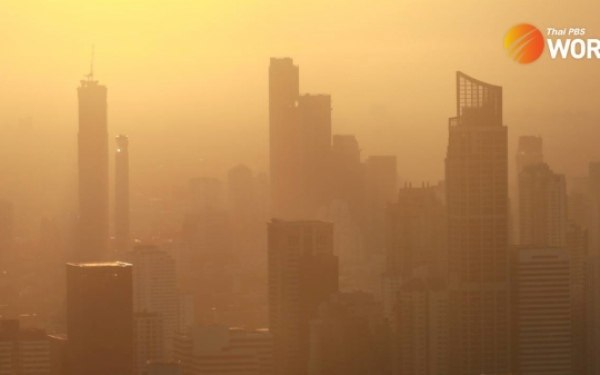 Vier gebiete in bangkok weisen heute hohe pm2 5 staubwerte auf