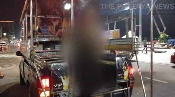 Vorfall im Baht-Bus: Transgender-Frau in Pattaya beim Taschendiebstahl eines ausländischen Touristen erwischt