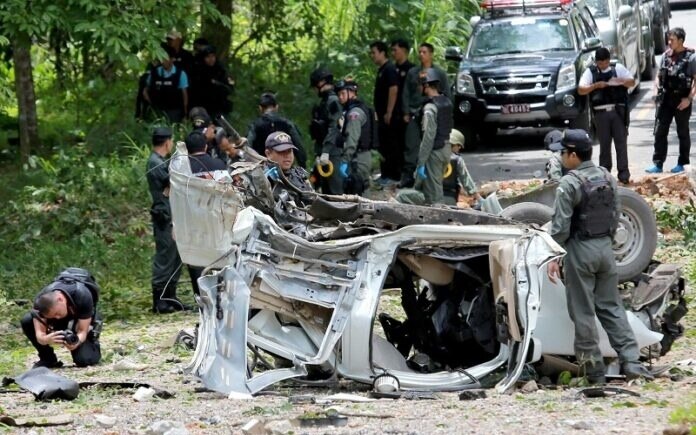 Steigende zahl der verkehrstoten in den ersten fuenf tagen der 10 gefaehrlichen tage in thailand