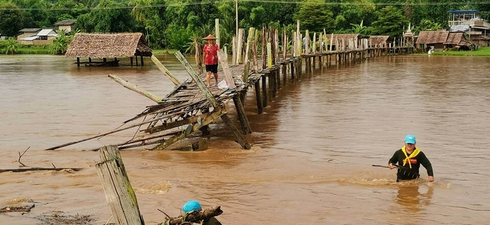 3.000 Haushalte von Überschwemmungen in Mae Hong Son betroffen