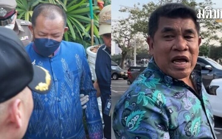 Petent srisuwan und mitglieder der pro prayut partei kommen wegen bestechung auf kaution frei