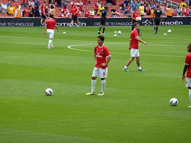 640px Samir Nasri prematch vs Liverpool 2011