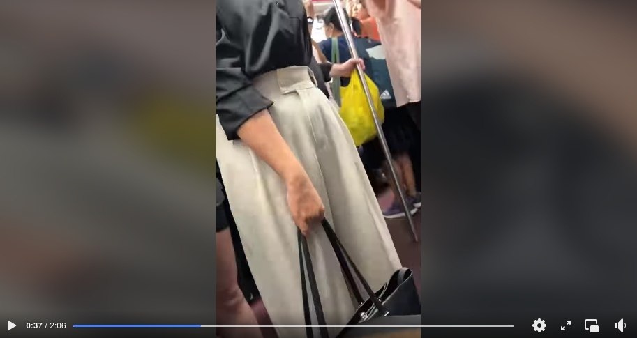 Ausländer und Thailänderin geraten im BTS Skytrain aneinander (Video)