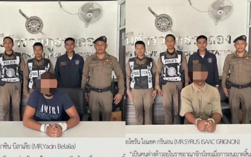 Auflistung verhaftungen von auslaendern die sich nicht benehmen koennen werden in phuket fortgesetzt