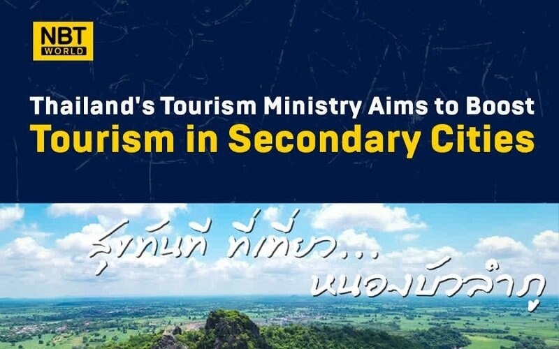 Thailands Tourismusministerium will Tourismus in Nebenstädten ankurbeln