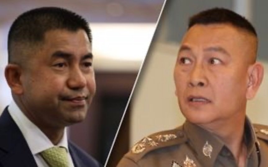 Aufregung bei der royal thai police beschwerde von big jokegegen polizeichef wegen pflichtverletzung