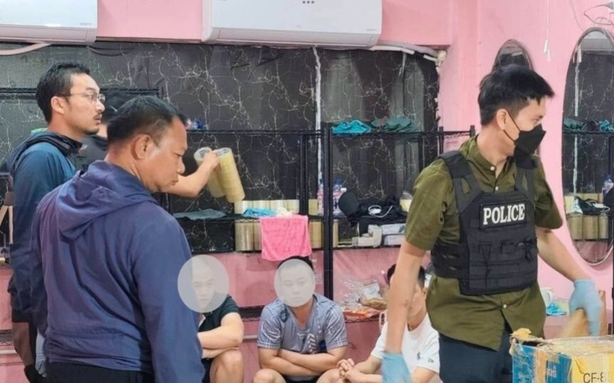 Polizei deckt illegalen cannabisbetrieb in don mueang auf drei auslaender festgenommen