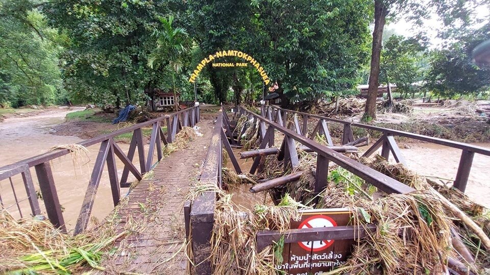 3.000 Haushalte von Überschwemmungen in Mae Hong Son betroffen