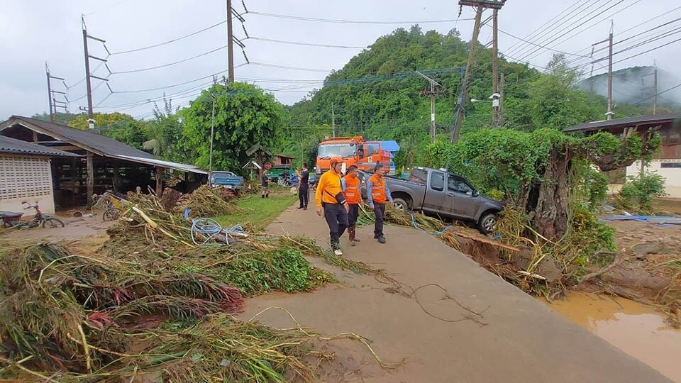 3.000 Haushalte von Überschwemmungen in Mae Hong Son betroffen