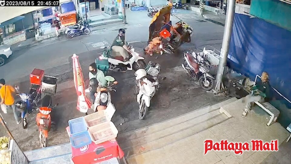 Fahrerflucht in Pattaya: Unfallopfer von der Gleichgültigkeit der Polizei frustriert (Fotos)