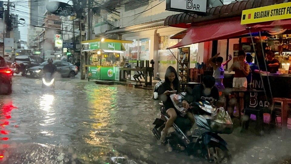 Pattaya und die oberen Teile Thailands warnten diese Woche vor Stürmen in der heißen Jahreszeit