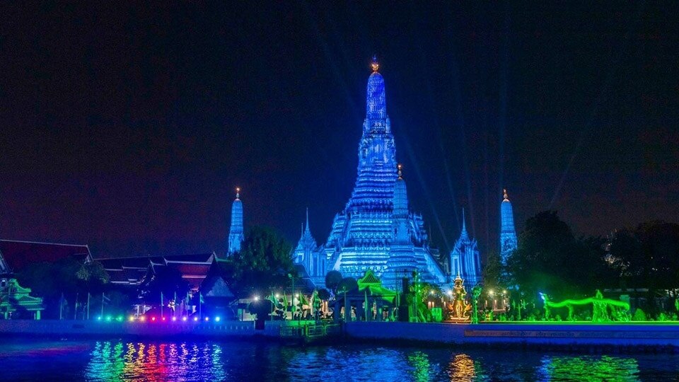 &#039;Vijit Chao Phraya&#039; im Dezember - Ein Phänomen aus Licht und Farben zeigt sich in Richtung Countdown 2024