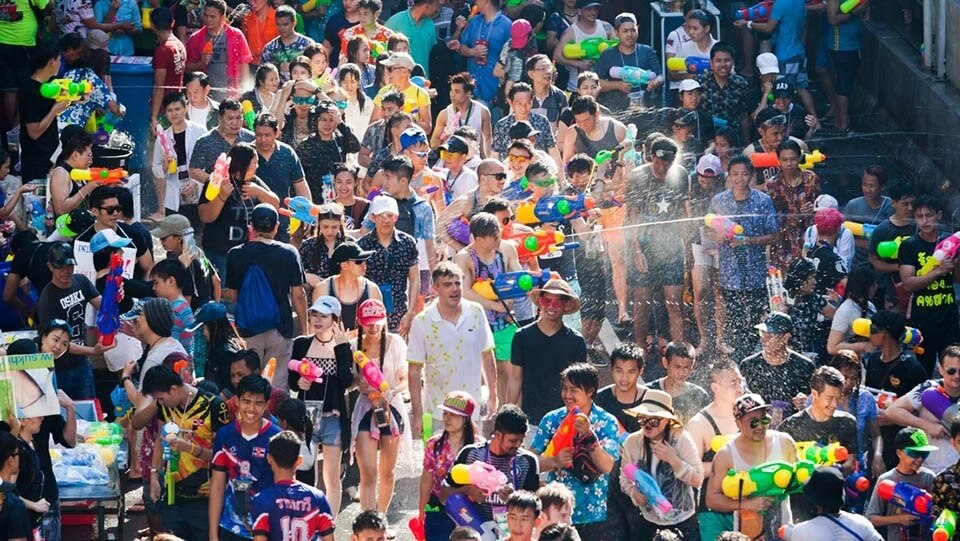 Songkran-Festival wird voraussichtlich über 500.000 ausländische Besucher anlocken, prognostizierte Gesamteinnahmen von 24 Milliarden Baht