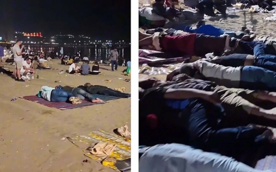 Migranten mit indischen touristen verwechselt aufklaerung ueber vorfall am strand von pattaya video