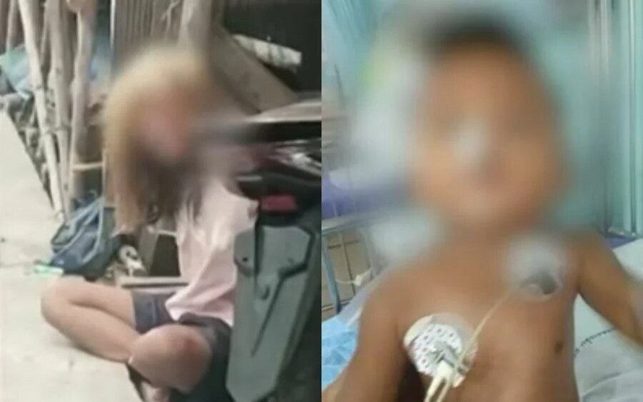 Thailaendische frau bittet um hilfe weil die drohung ihrer tochter das baby gefaehrdet