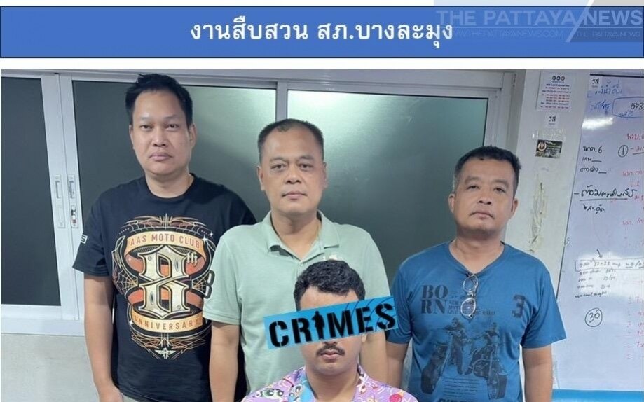 Motorraddieb stürzt von Dach: Festnahme in Banglamung bei Pattaya