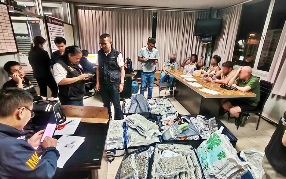 Ertaunliche 140 kg Cannabis auf Koh Samui: Thailändische Behörden stoppen internationalen Schmuggel