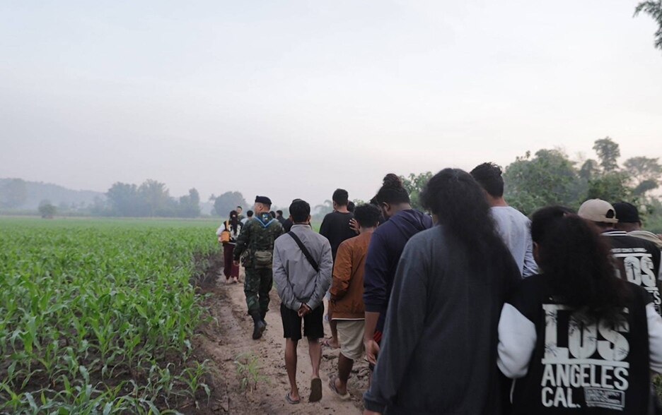 39 Ausländer auf derFlucht vor betrügerischer Callcenter-Bande in Myanmar gerettet