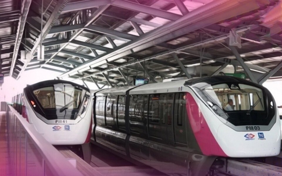 Bangkoks mrt pink line wird wegen sicherheitsueberpruefungen teilweise eingestellt