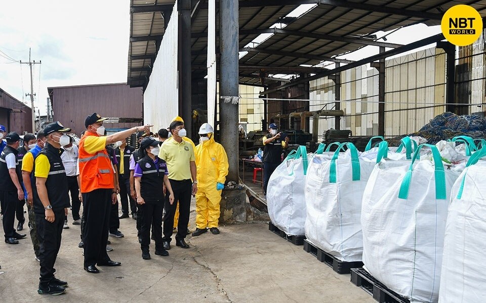 Chonburi beginnt mit der verbringung von cadmiumabfaellen in die provinz tak