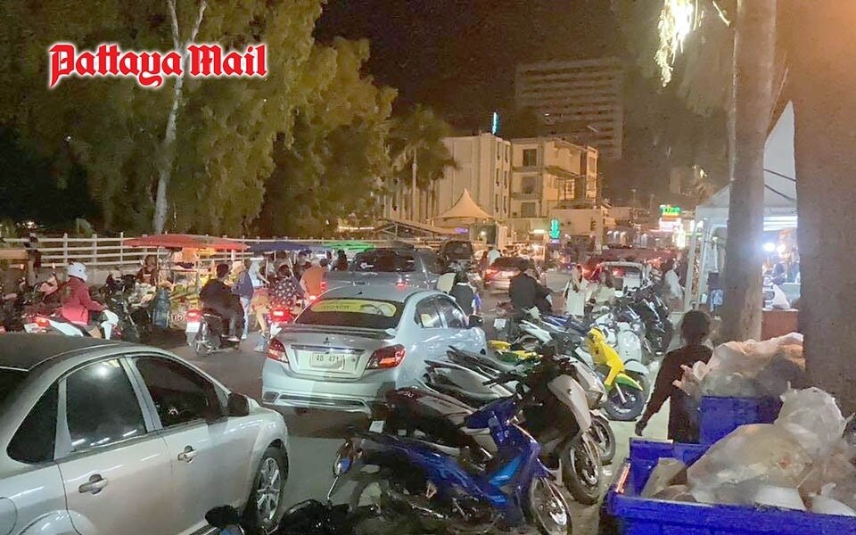 Countdown festival in pattaya sorgt fuer chaos auf der beach road