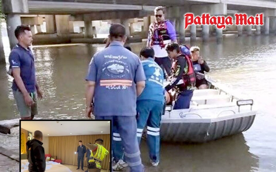 Eifersüchtiger Ex tötet Frau in Hotel in Pattaya und springt dann von Brücke