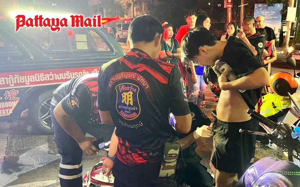 Feuerwerk unfall in pattaya neue jahrfeier endet in chaos und verletzungen von auslaendern