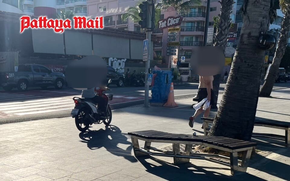 Gefährdung durch Motorräder auf Gehwegen am Pattaya Beach: Strengere Kontrollen dringend nötig