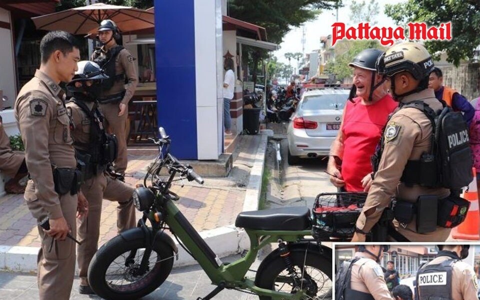 Gestohlenes elektrofahrrad eines australiers wiedergefunden dieb in pattaya verhaftet