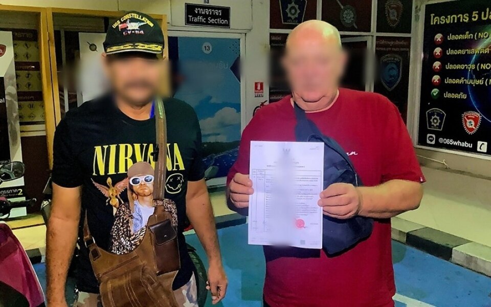 Motorradtaxifahrer in pattaya bedroht australier mit messer nach geringfuegigem unfall