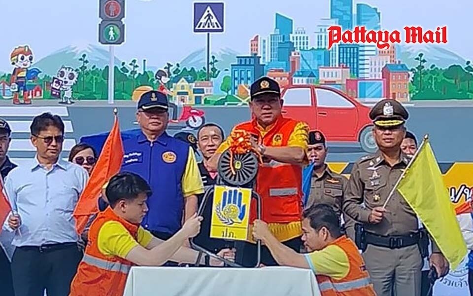 Neujahrskampagne zur sicherheit in pattaya gestartet